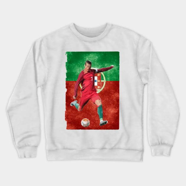 world cup portugal Crewneck Sweatshirt by SIM1